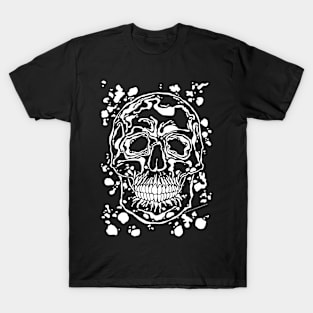 skull 7 white T-Shirt